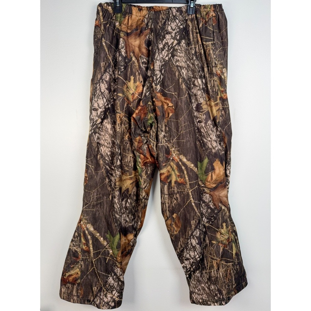 Mad Dog Gear‎ XXL Mossy Oak Break Up Reversible Camo/Orange Fleece Hunting Pants